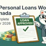 Cat learning how personal loans work in Canada