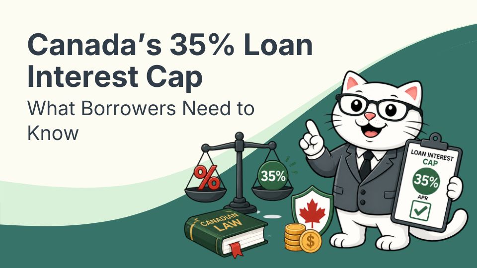 Canada 35% loan interest cap illustration with cat