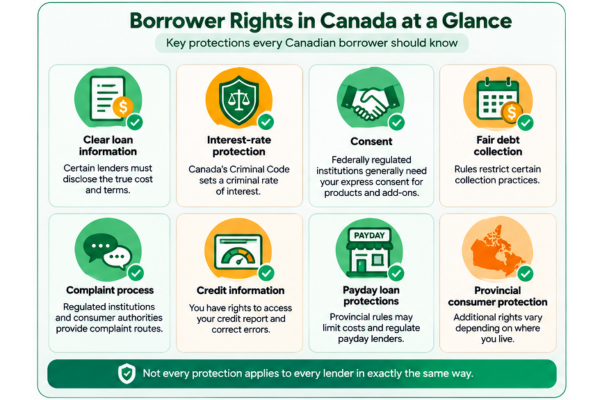 Borrower rights in Canada overview