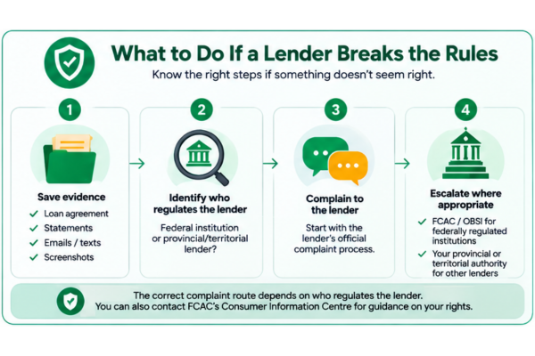 How to complain about a lender in Canada