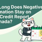 Negative information on a Canadian credit report