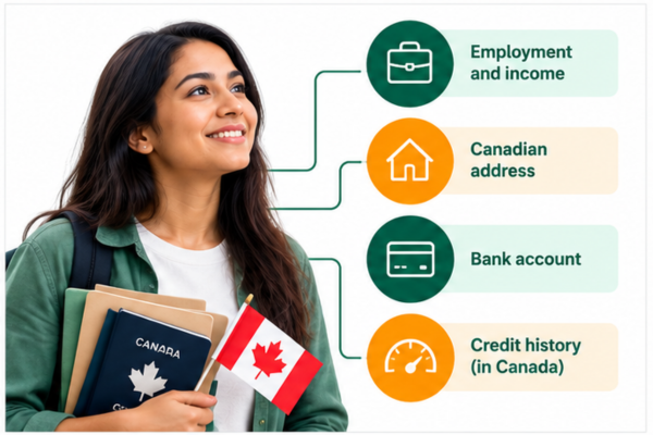 What lenders may check for newcomer loans in Canada