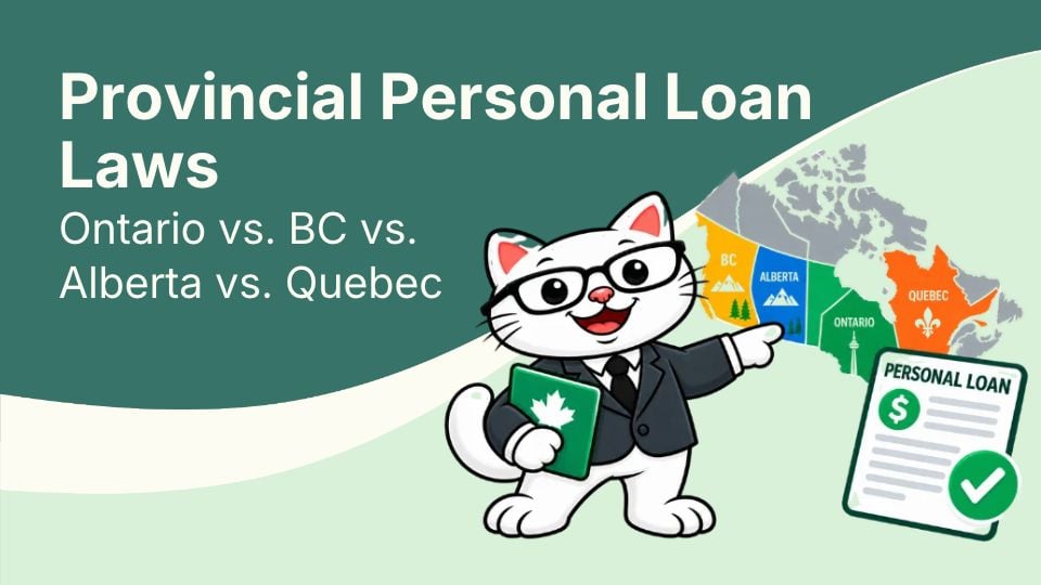 Personal loan laws by province Canada